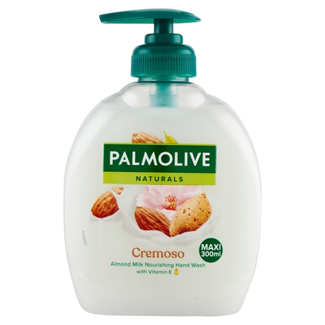 Palmolive sapone liquido mani Naturals latte e mandorla 300 ml